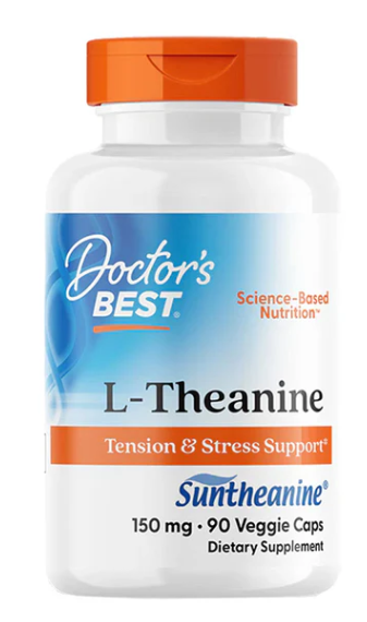 Doctors Best L-Theanine 90 Veggie Caps